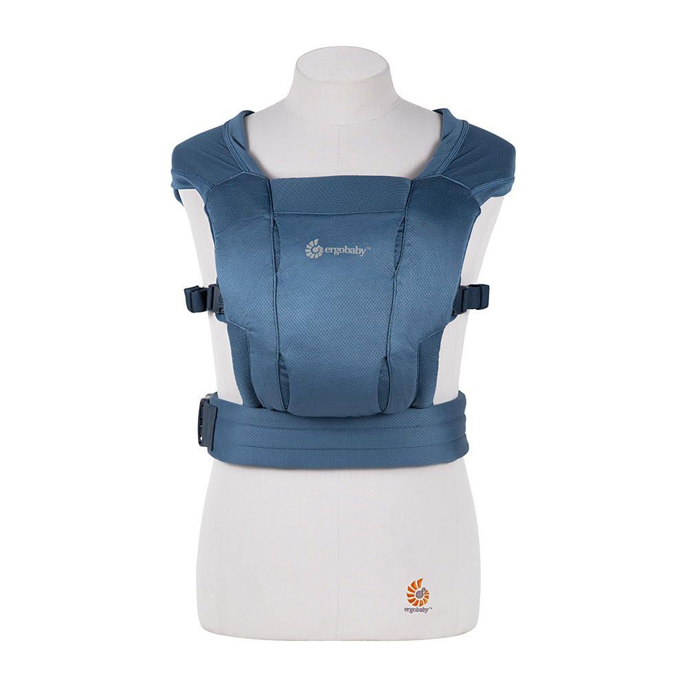 Ergobaby Embrace Soft Air Mesh Babytrage 2 Positionen Blau